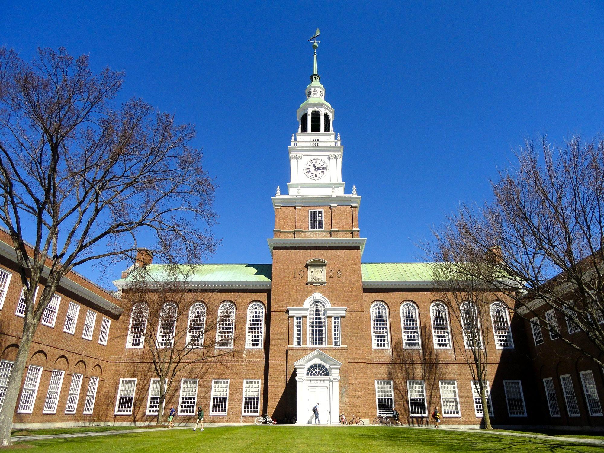 Campus of Dartmouth College - Hanover, New Hampshire