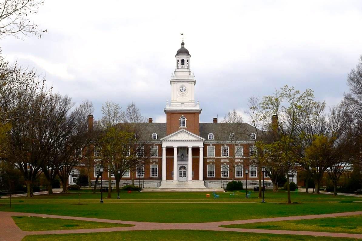 Campus of Johns Hopkins University - Baltimore, Maryland