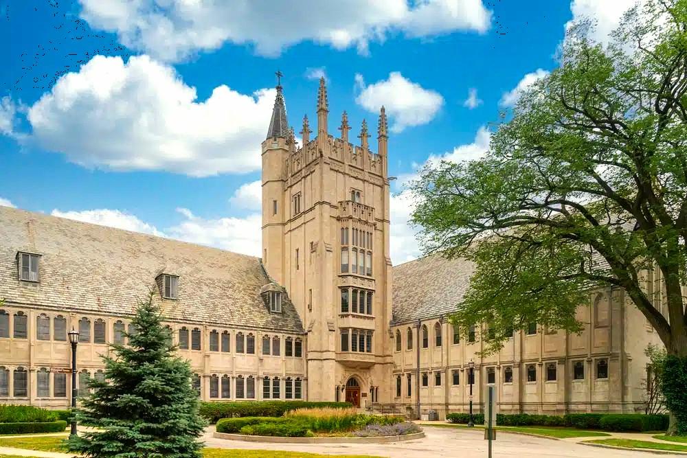 Campus of Northwestern University - Evanston, Illinois