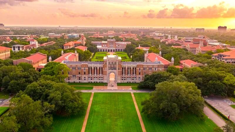 Campus of Rice University - Houston, Texas